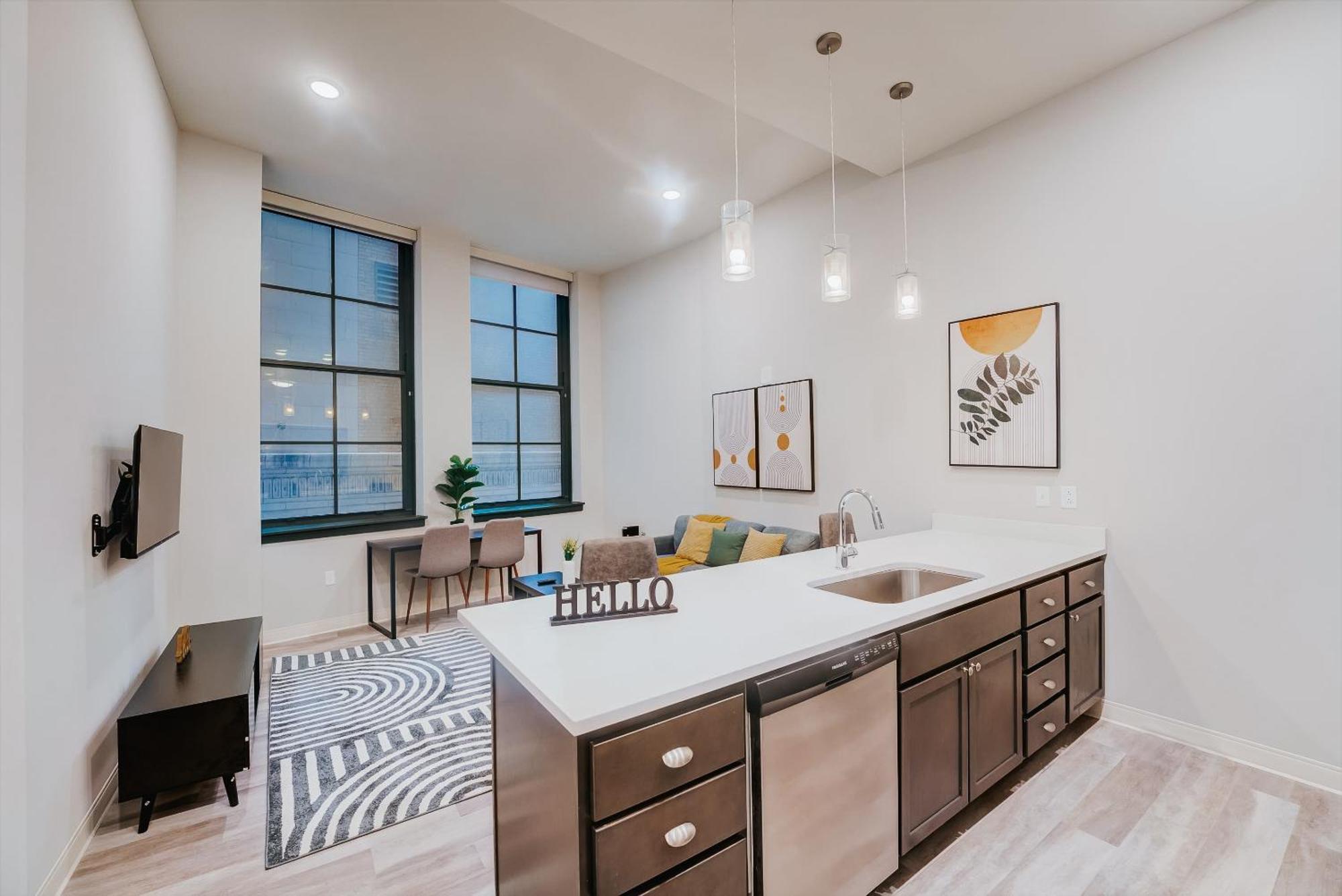 Frontdesk Athlon Apts Downtown Clevelandアパートメント 部屋 写真
